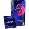 Durex Preservativo diseñado para retrasar el clímax de él y adelantar el de ella. Para prolongar el orgasmo del chico y acelerar el de la chica. Mutual Climax 12 uds